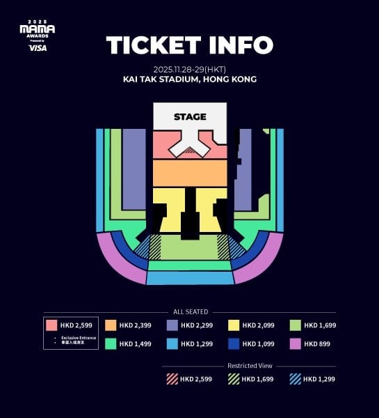 MAMA Awards 2025 Tickets MAMA Awards 2025 Tickets