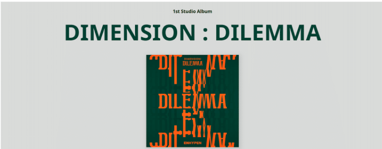 ENHYPEN's First Full Album