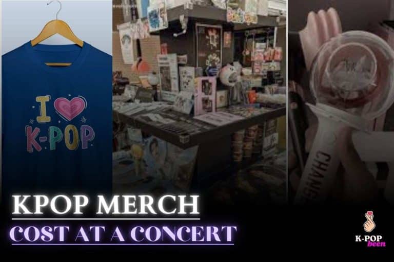 How Much Does Kpop Merch Cost At A Concert
