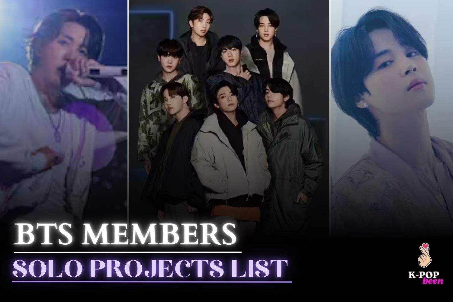 BTS Solo Projects List