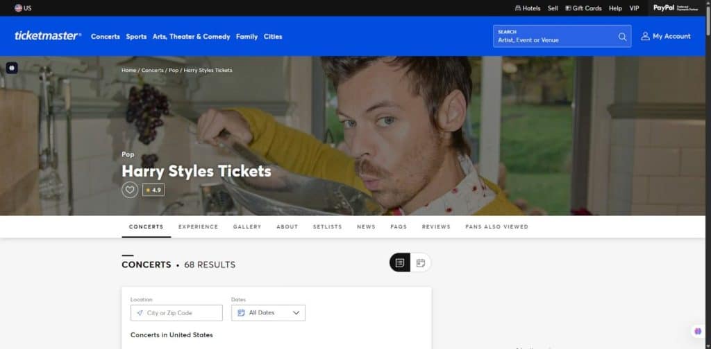 Where To Buy Harry Styles Tickets Where To Buy Harry Styles Tickets