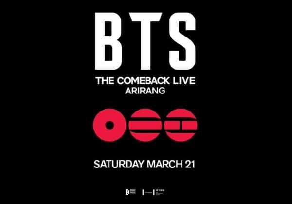 BTS comeback live