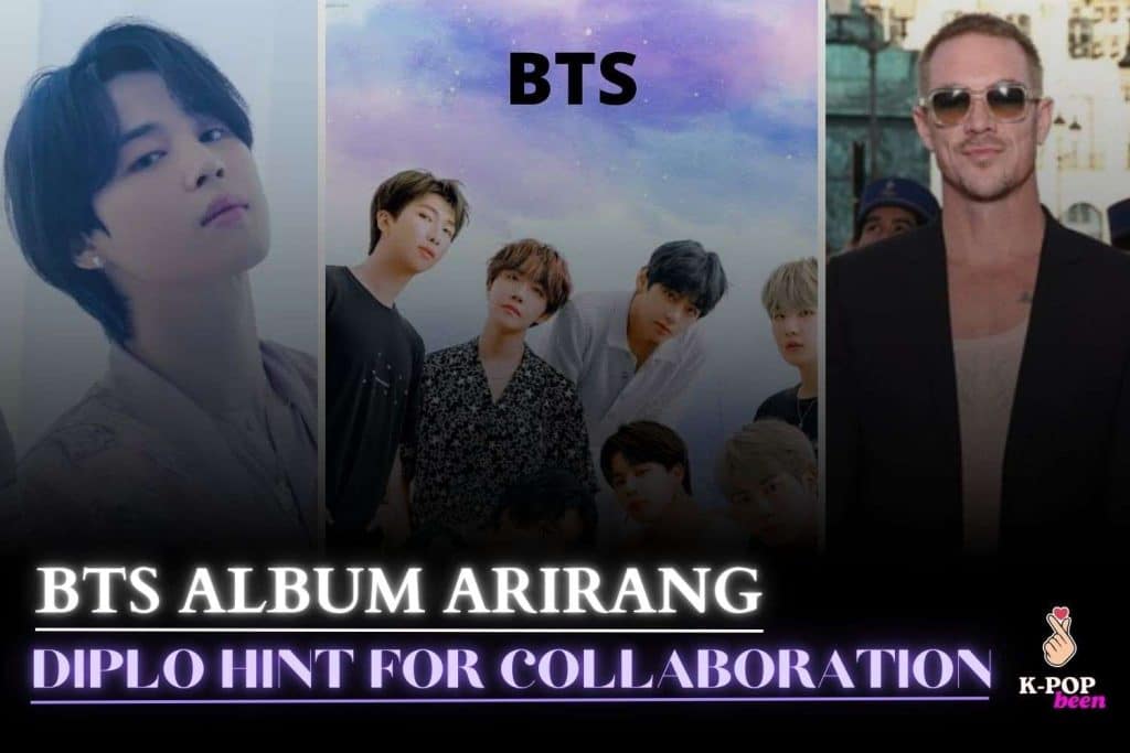 Diplo Collaboration on BTS Album Arirang