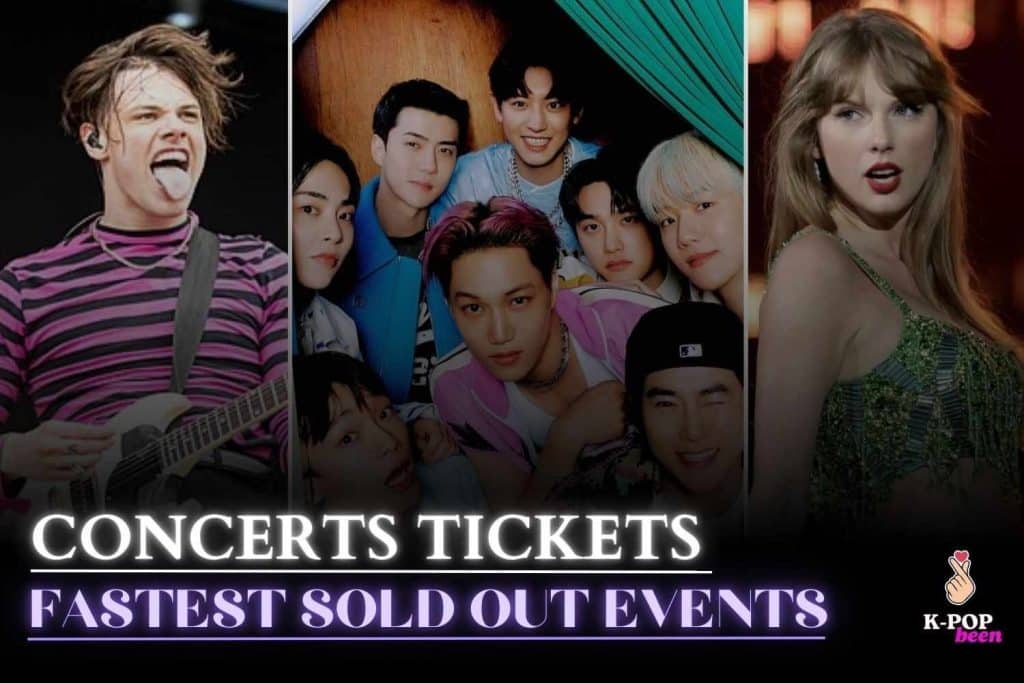 fastest sold out concerts