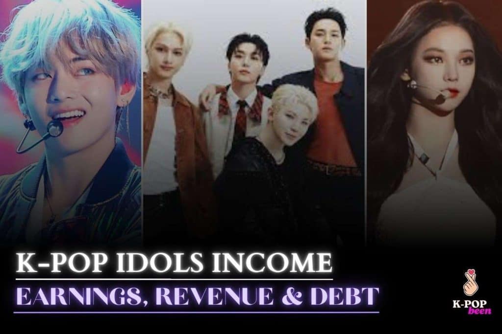 how k-pop idols make money