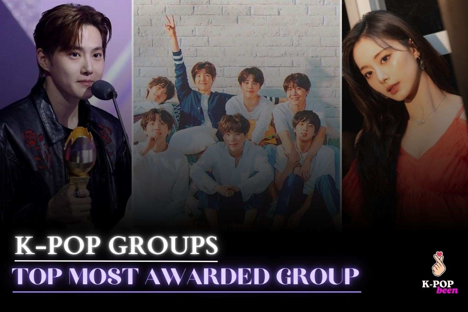 Kpop groups with the most awards