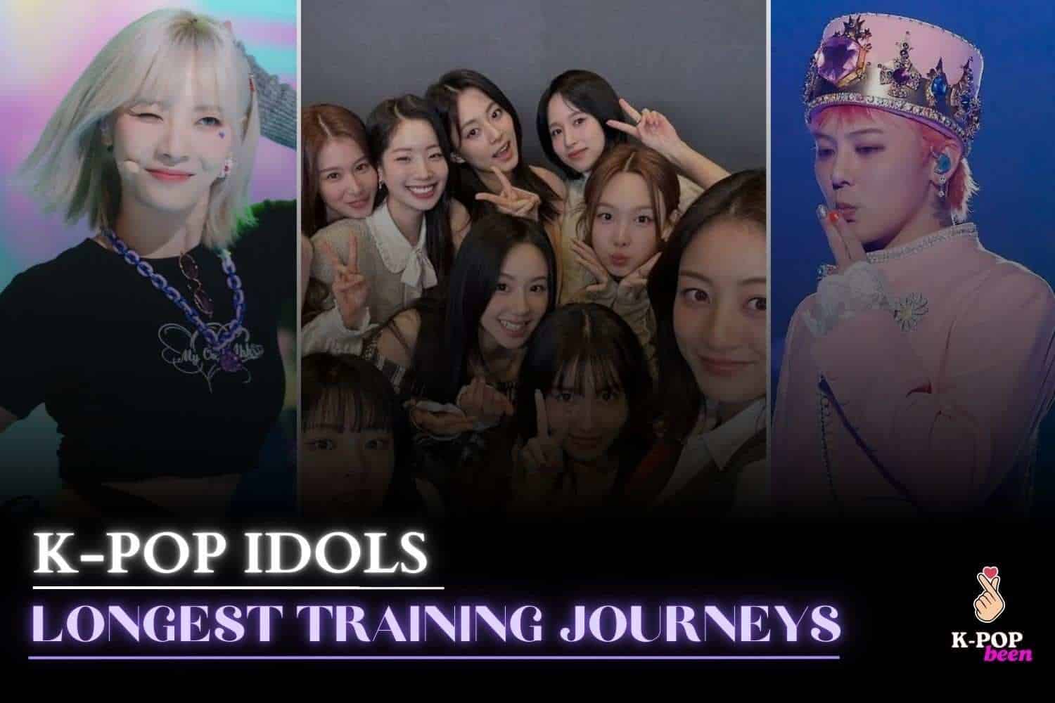 Longest K-pop training periods