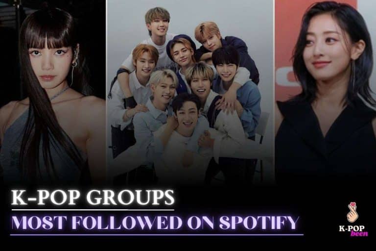 Most Followed K-pop Groups on Spotify