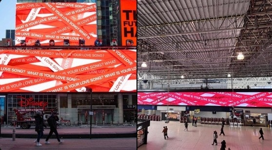 New billboards ads in NewYork