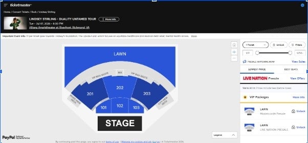 Ticket link before the sale day Ticket link before the sale day