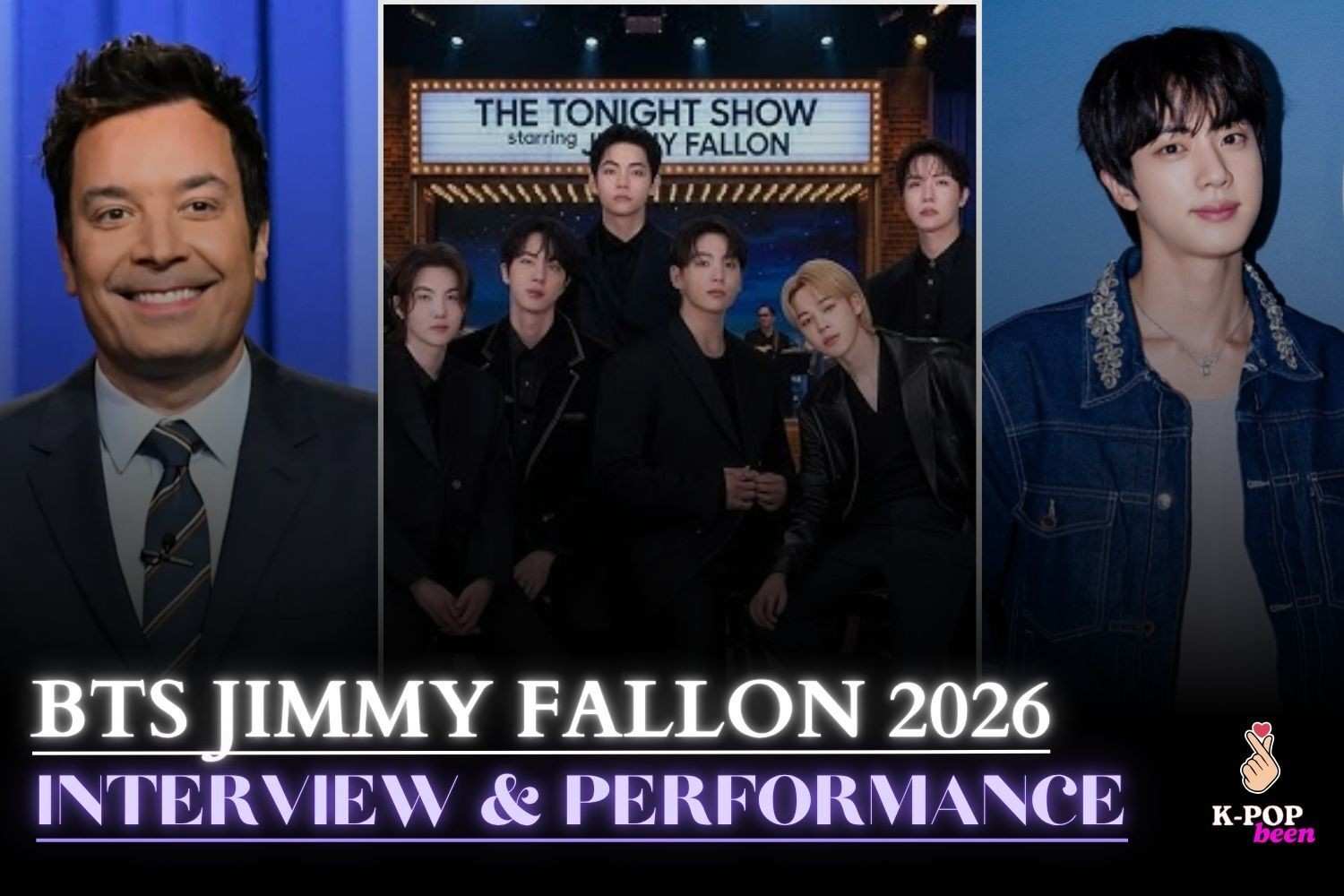 BTS Jimmy Fallon 2026