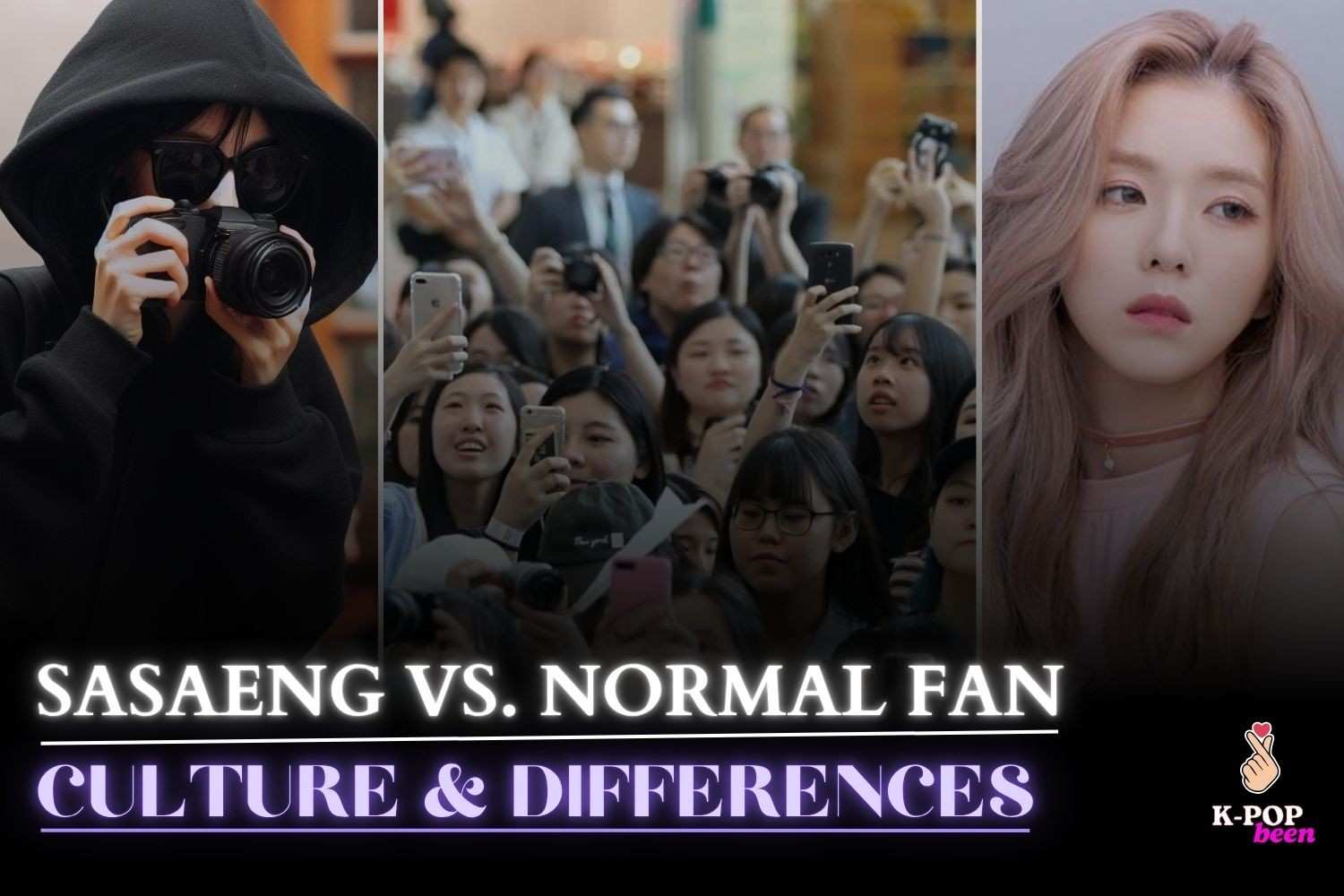 K-pop Sasaeng vs. Normal Fan Behavior