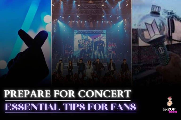 Prepare For A Kpop Concert